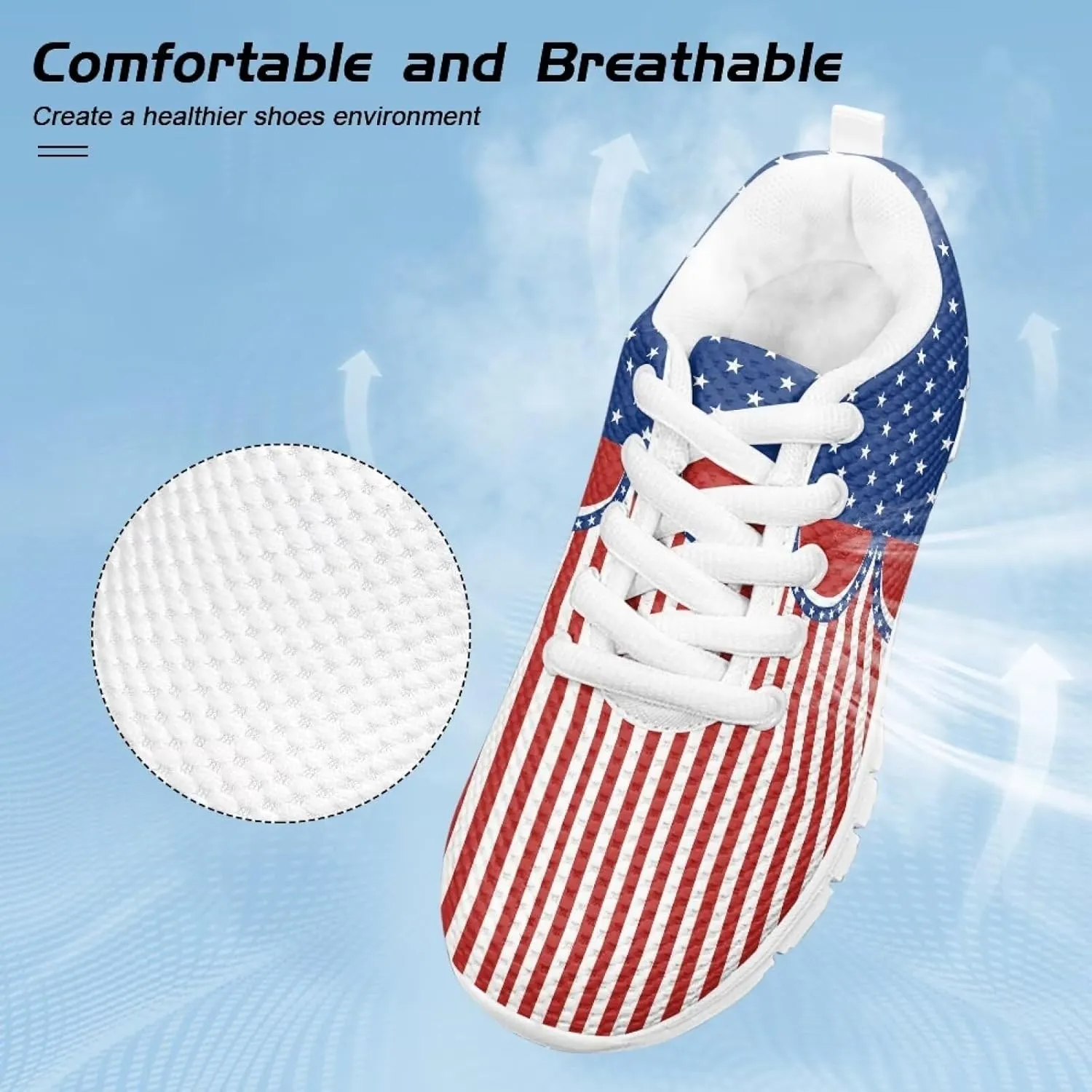Little Big Kids Tennis Shoes for Boys Girls Mesh Sneakers Lightweight Non Slip Sports Running Shoes Casual Walking Shoes US11-5