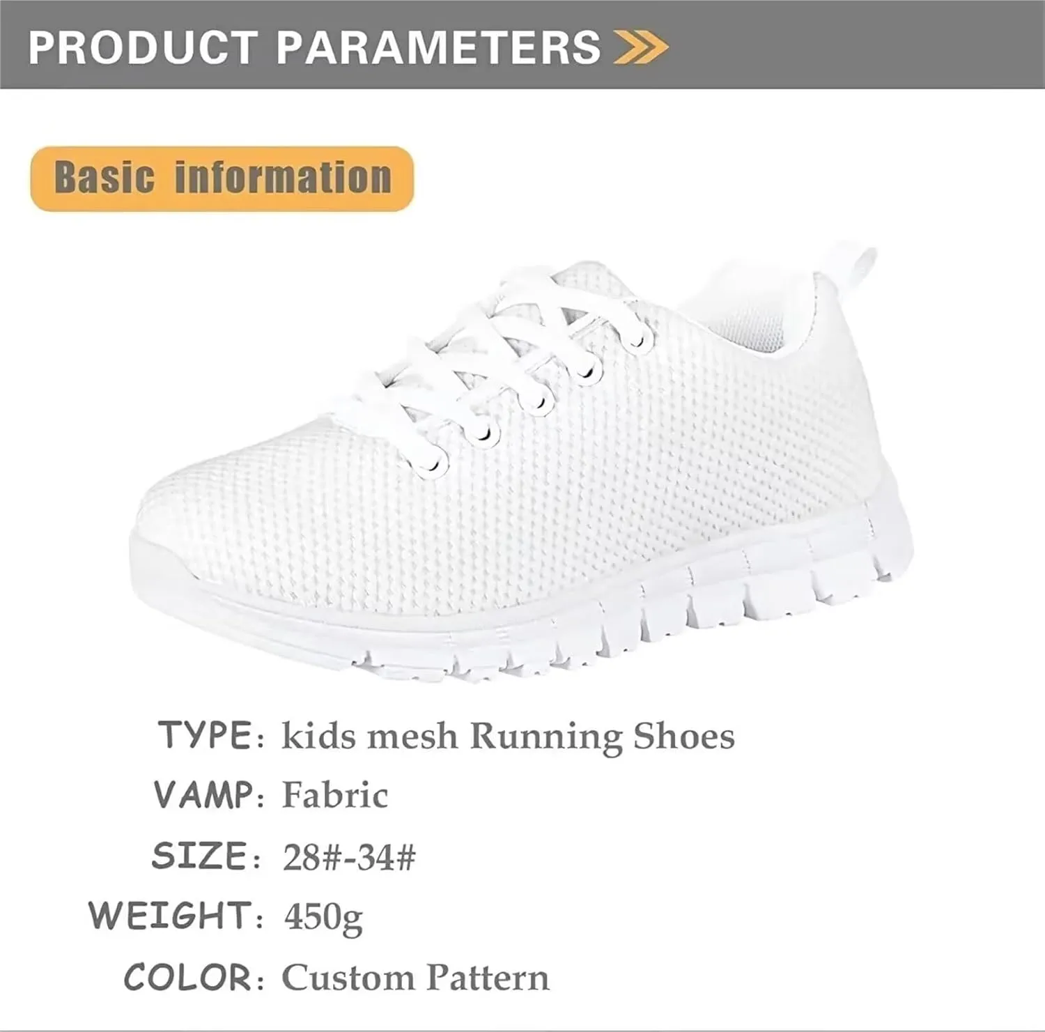 Little Big Kids Tennis Shoes for Boys Girls Mesh Sneakers Lightweight Non Slip Sports Running Shoes Casual Walking Shoes US11-5