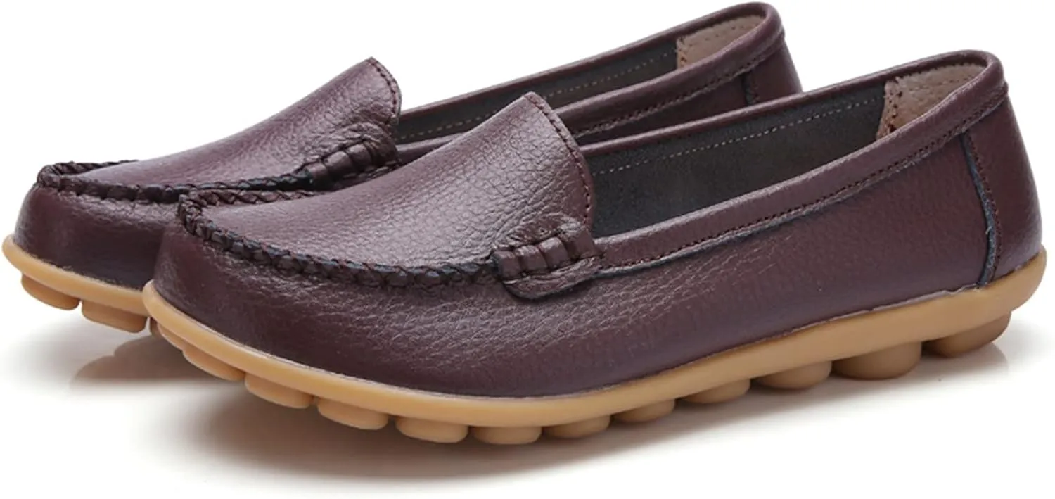 Loafers for Women Comfort Flat Shoes Lightweight Moccasins Shoes Slip On Penny Loafers Casual Work Shoes
