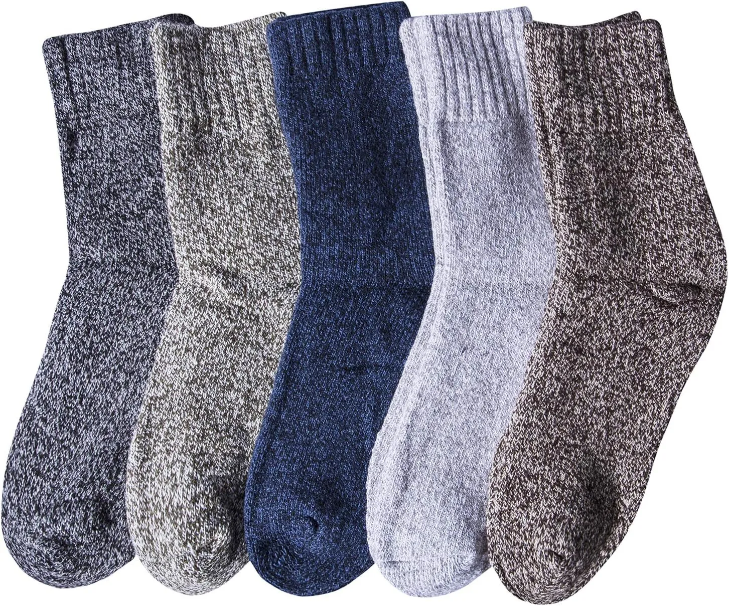 Loritta Wool Socks for Women Warm Winter Socks Thick Knit Soft Cabin Cozy Crew Boot Sock Gifts