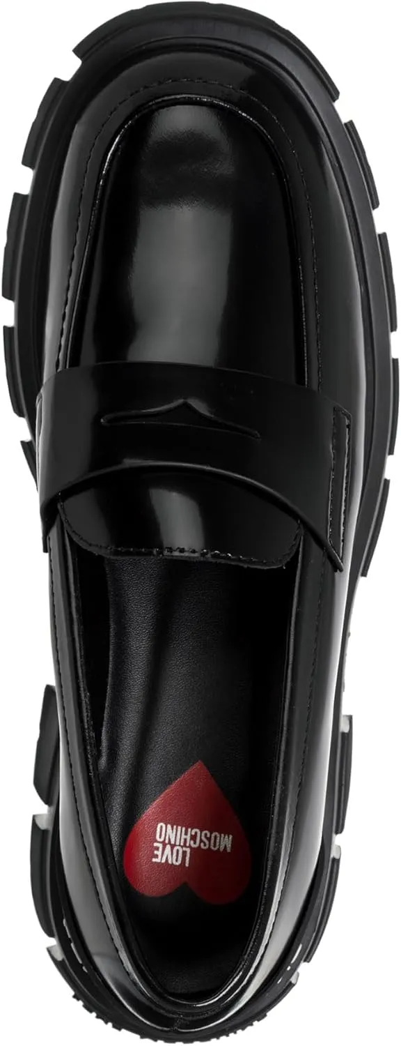 Love Moschino Women Moccasins Black