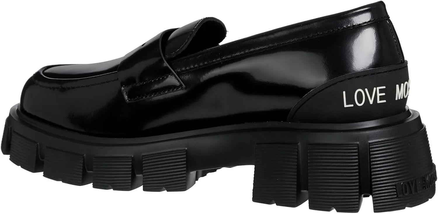 Love Moschino Women Moccasins Black