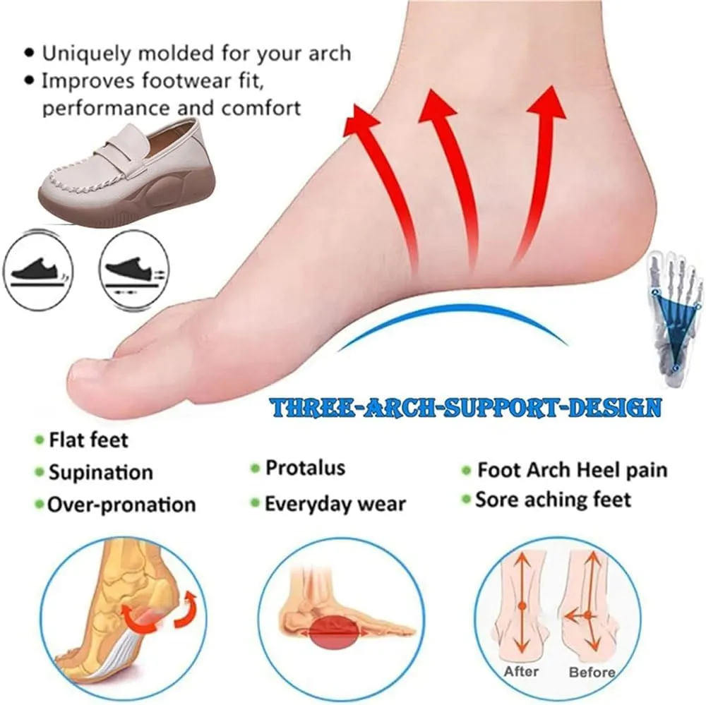 Lurebest Shoes for Women, Biscalo Loafers Orthopedic Walking Shoes for Women, Soft Soled Pure Cowhide Corrective Loafers