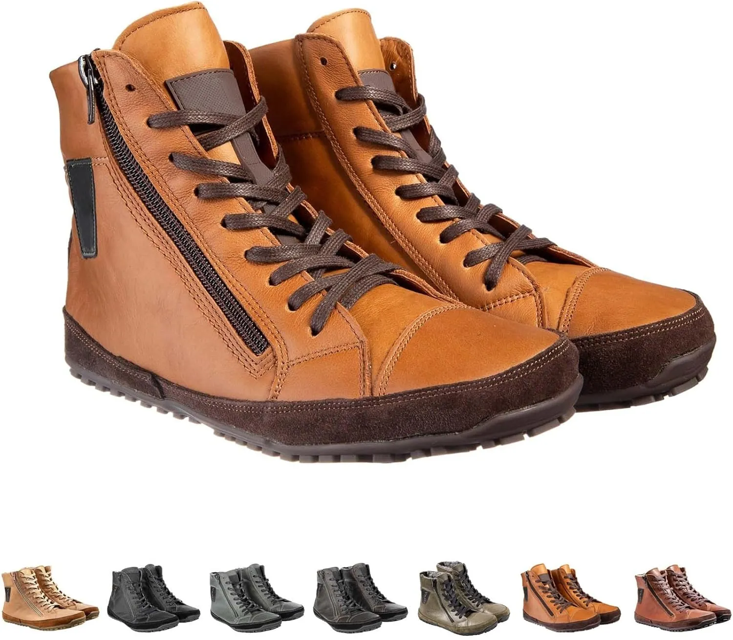 Magic Shoes Alaskan Mens, Barefoot Winter Boots Women, Non-Slip Hiking Footwear With Fleece Lined, Comfort Warm Work Boots Grounded Shoes Zero Drop Booties for Walking Fishing Trekking