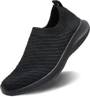 MAIITRIP Womens Comfort Elastic Sock Slip On Walking Lightweight Non-Slip Fall Shoes (Size:5.5-11)