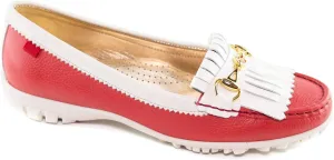 Marc Joseph New York Women's Golf Leather Made in Brazil Lexington Performance Fashion Shoe Moccasin