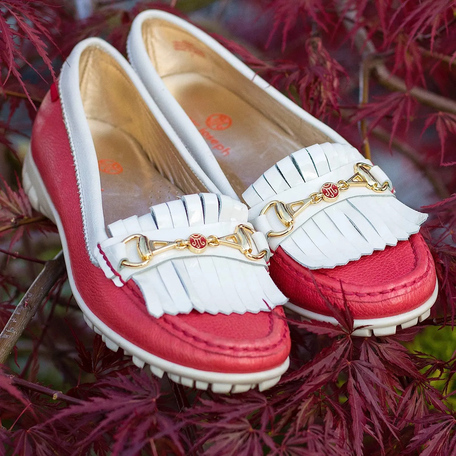 Marc Joseph New York Women's Golf Leather Made in Brazil Lexington Performance Fashion Shoe Moccasin