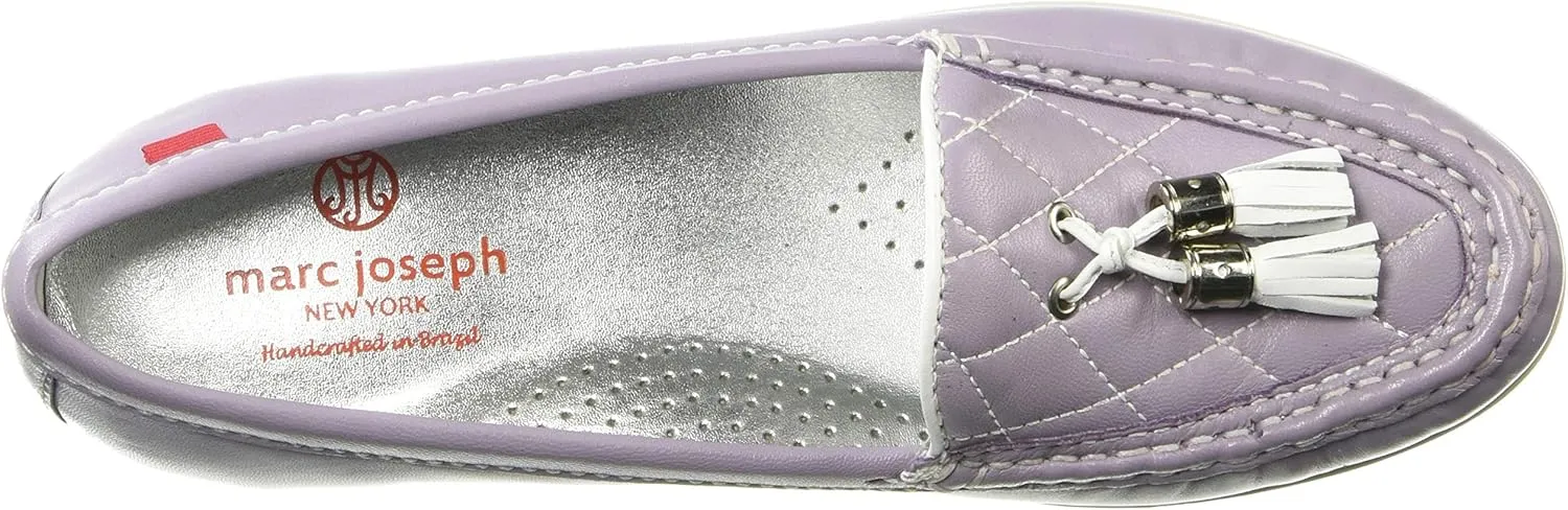 Marc Joseph New York Women's Womens Genuine Leather Made in Brazil Wall Street Golf Shoe Athletic Shoe