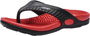 Massage Flip Flops for Men Acupressure Sandals Massage Slippers Plantar Fasciitis Heel Arch Walking Sandals Women