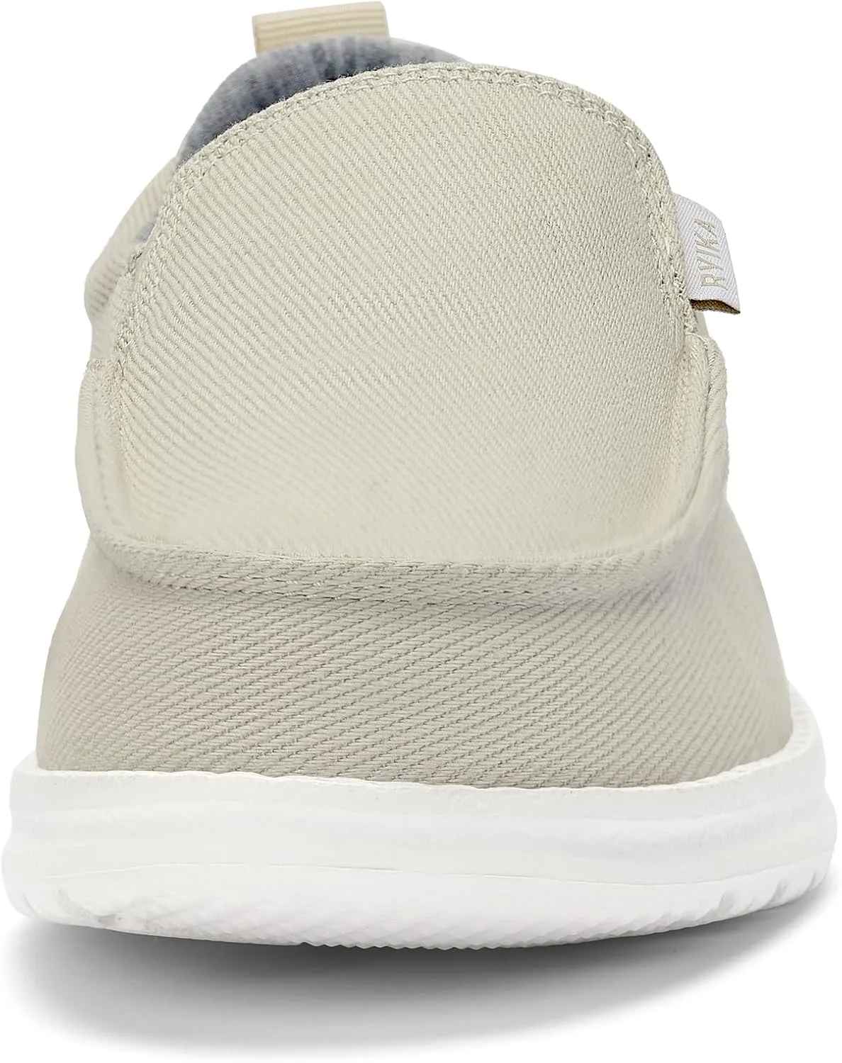 Mens Hands Free Slip-on Loafers Shoes Wide Width Casual Canvas Loafers Shoes Mens Boat Shoes Lightweight Non-Slip Walking Shoes Soft Sneakers