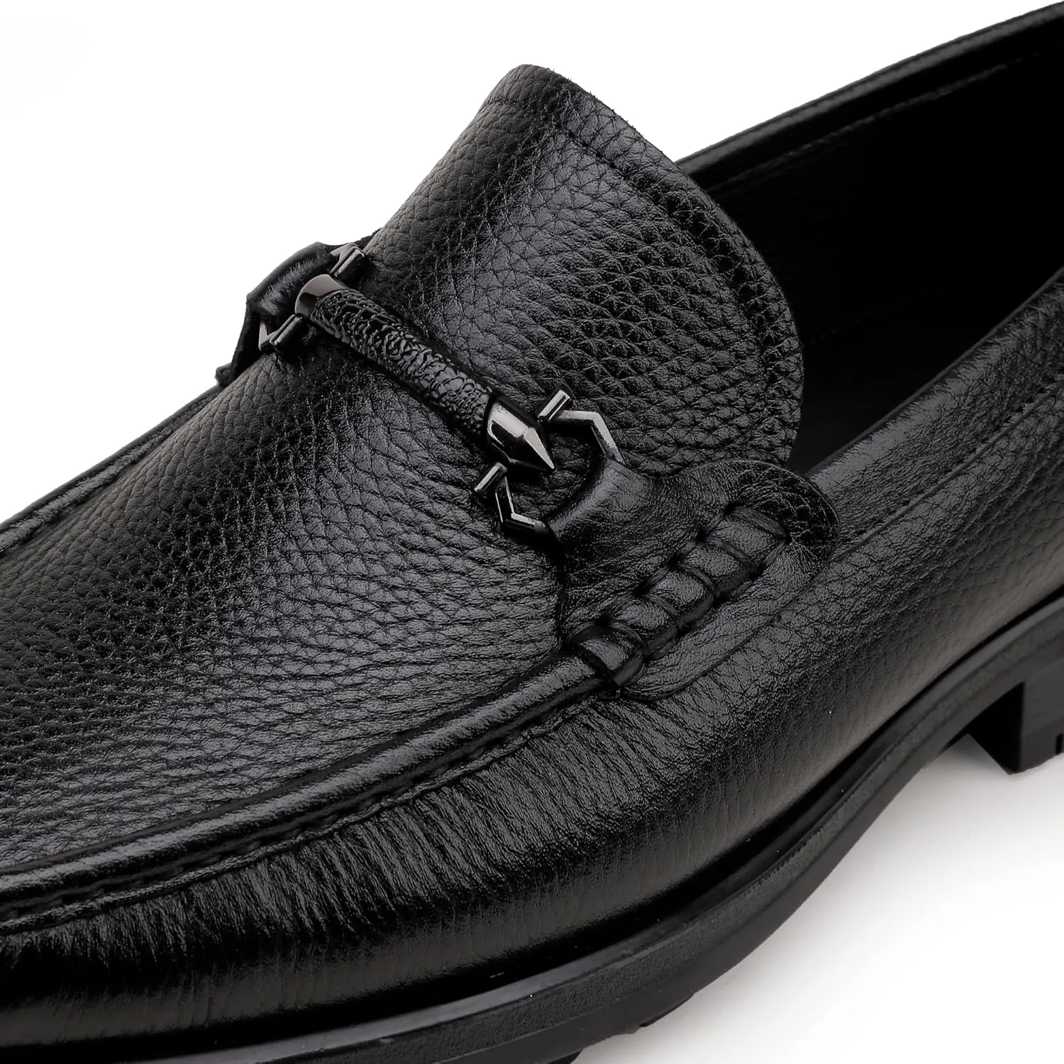 Men's Leather Penny Loafers, Fashion Luxury Handmade Dress Shoes Crocodile Printed Slip-On Loafer for Gentleman Wedding Business