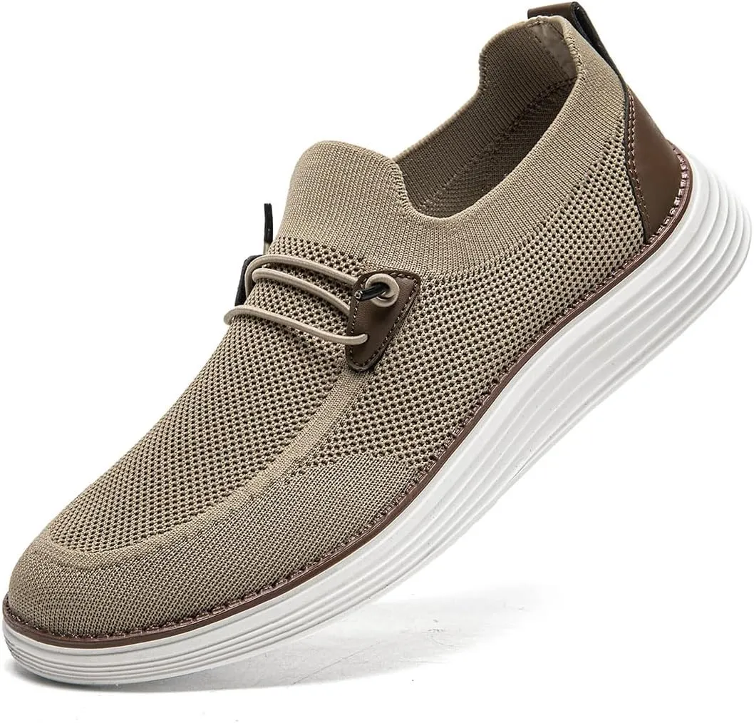 Men's Loafers Slip On Shoes Men Boat Shoes Casual Walking Shoes for Men Comfort Lightweight Breathable