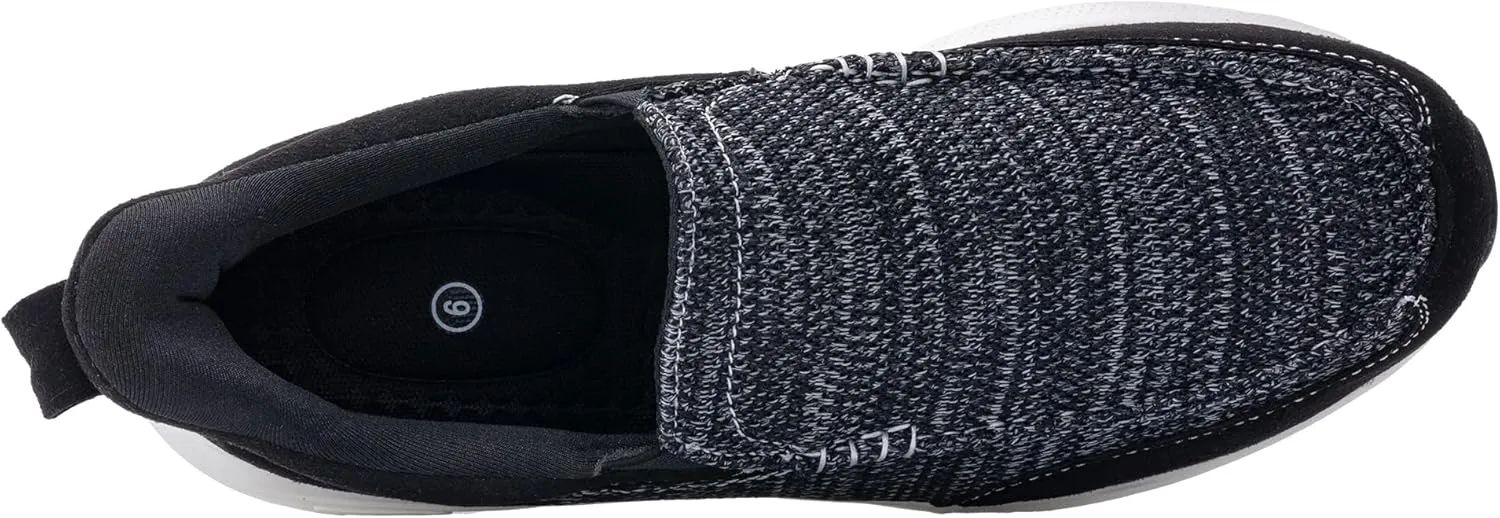 Mens Slip-on Loafers Arch Support Orthotic Walking Shoes Plantar Fasciitis Soft Soles for Comfortable Indoor and Outdoor Home Shoes Casual and Lightweight Breathable Wide with Supportive Insoles