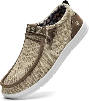 Mens Slip-on Loafers Arch Support Orthotic Walking Shoes Plantar Fasciitis Soft Soles for Comfortable Indoor and Outdoor Home Shoes Casual and Lightweight Breathable Wide with Supportive Insoles