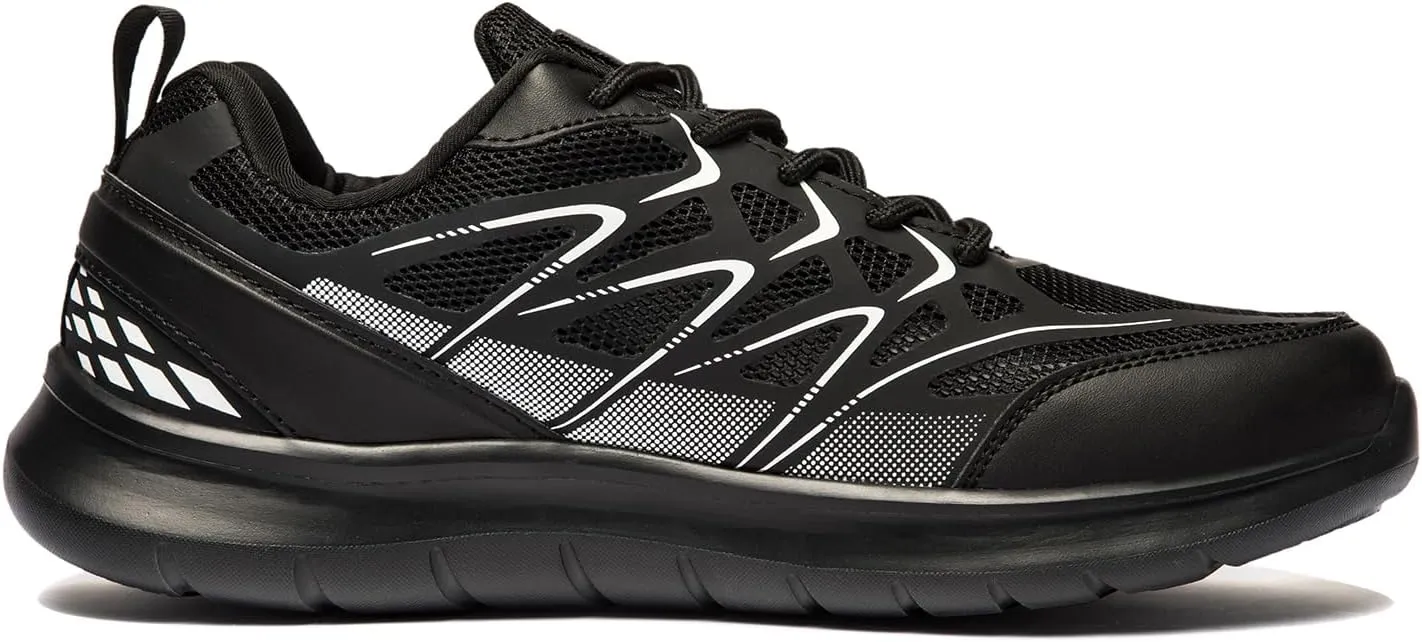 Men's Slip On Walking Shoes Mesh Tennis Shoe Non Slip Running Shoes Gym Workout Lightweight Breathable Sneakers