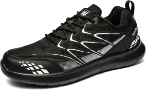 Men's Slip On Walking Shoes Mesh Tennis Shoe Non Slip Running Shoes Gym Workout Lightweight Breathable Sneakers