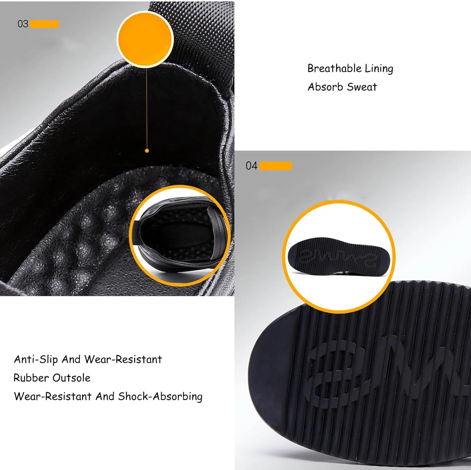 Men's Stylish Leather Croccrocodile Sneakers,Casual Air Cushion Soft Sole Walking Shoes Comfortable Lace-Up Waterproof Work Shoes