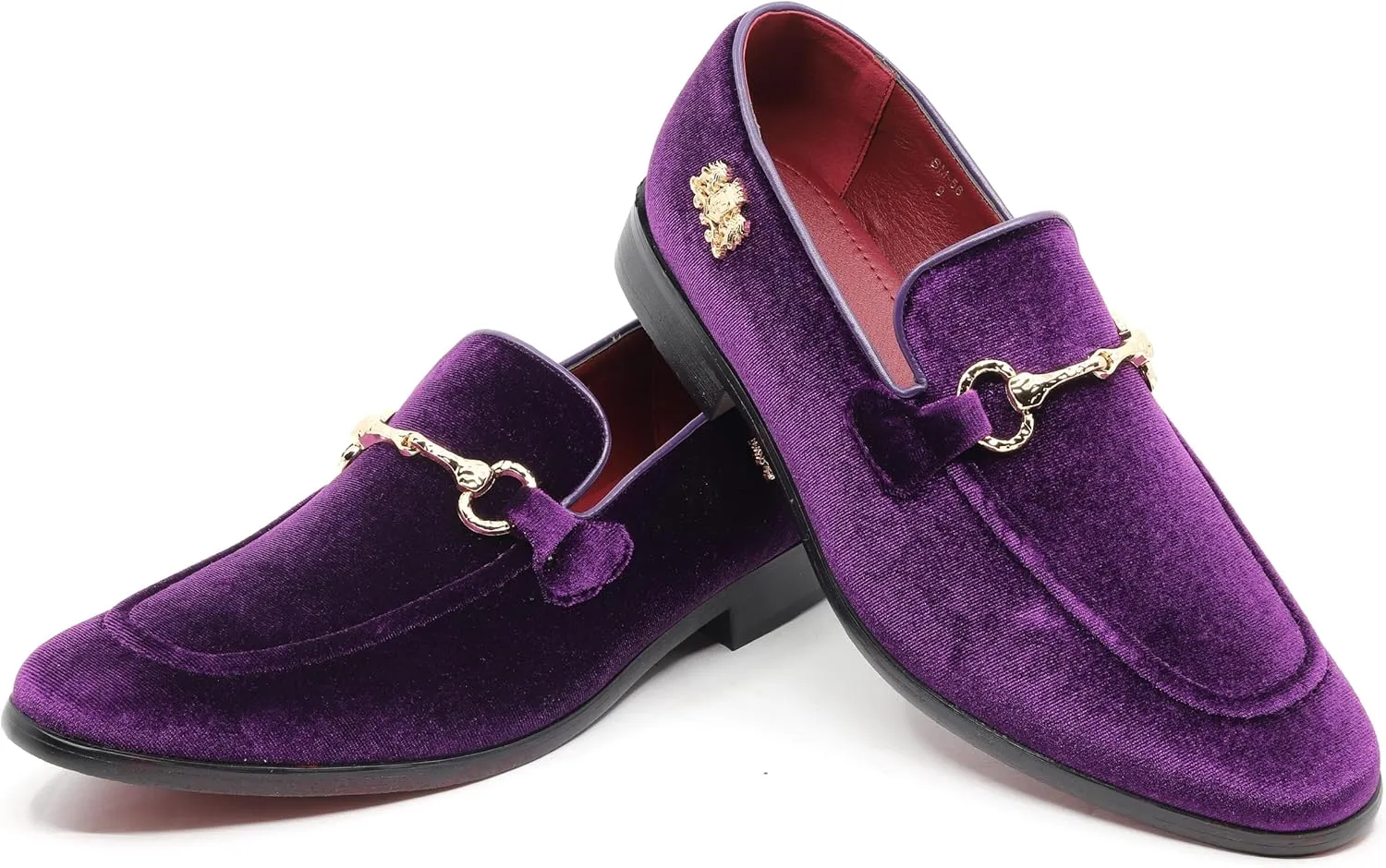 Men's Velvet Designer Classic Dress Tuxedo Smoking Slipper Loafers Slip On Shoes SM-56