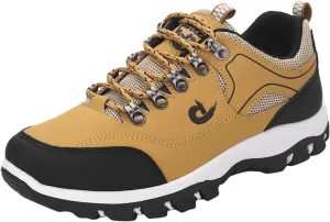 Men's Walking Shoes Waterproof Hiking Shoes Slip on Orthopedic Sneakers Outdoor Non Slip Shoes Casual Trail Shoes