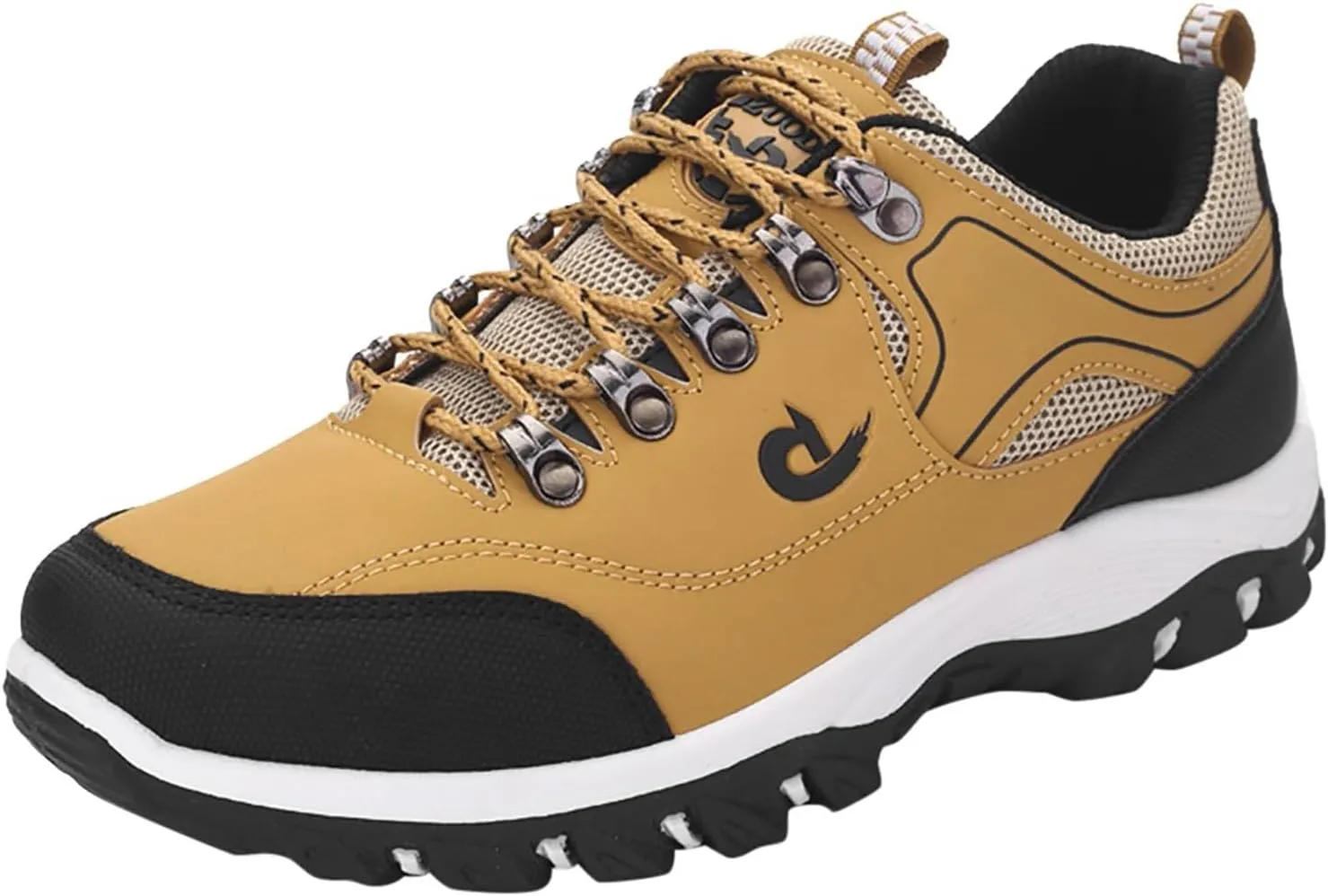 Men's Walking Shoes Waterproof Hiking Shoes Slip on Orthopedic Sneakers Outdoor Non Slip Shoes Casual Trail Shoes