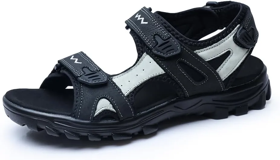 MGGMOKAY Mens Hiking Sandals Outdoor Beach Sandal Closed Toe Waterproof Sport Sandals Water Shoes