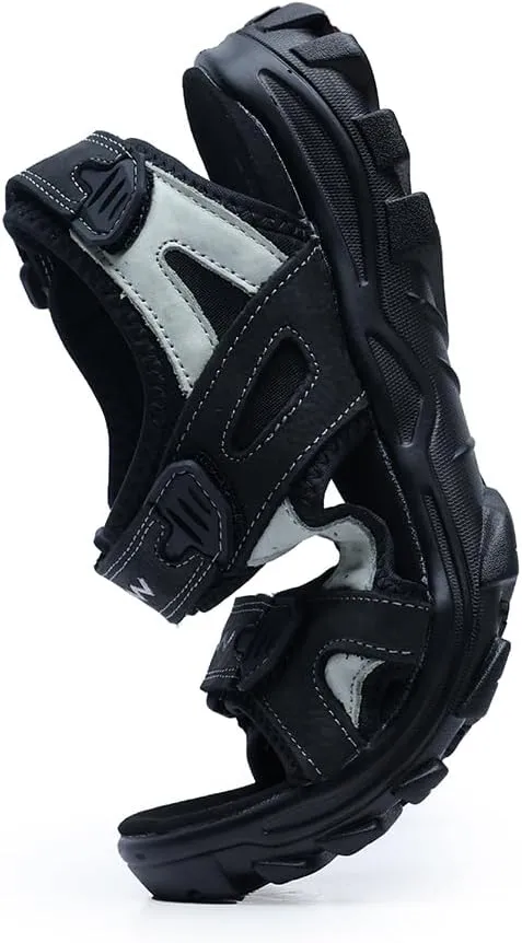 MGGMOKAY Mens Hiking Sandals Outdoor Beach Sandal Closed Toe Waterproof Sport Sandals Water Shoes