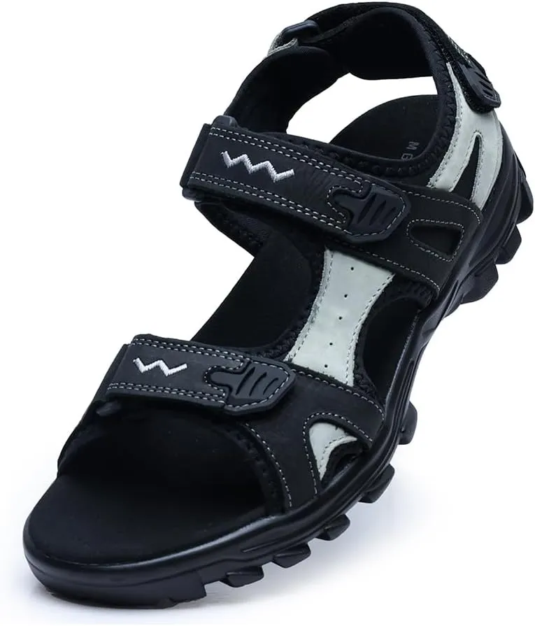 MGGMOKAY Mens Hiking Sandals Outdoor Beach Sandal Closed Toe Waterproof Sport Sandals Water Shoes
