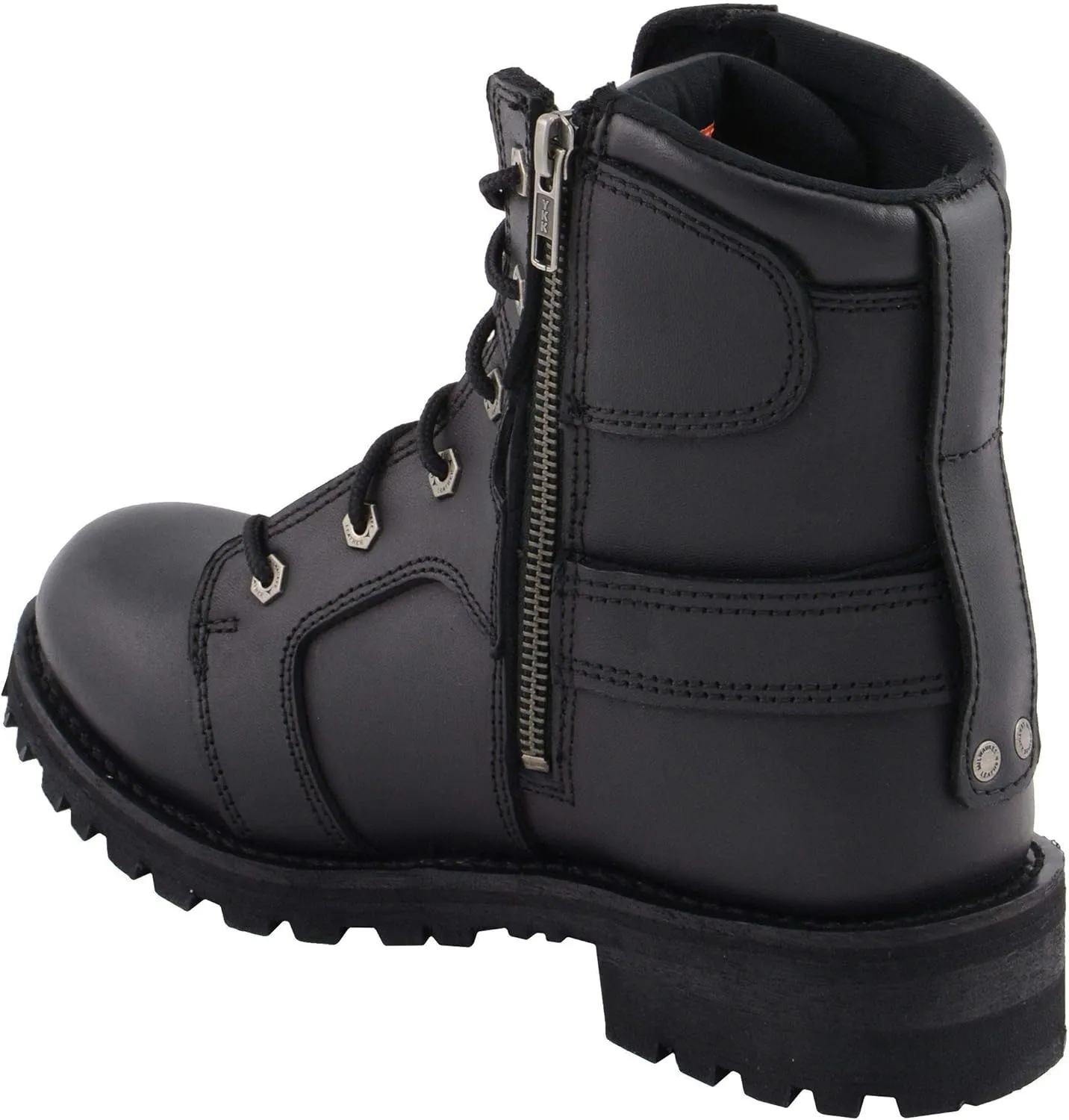 Milwaukee Leather Women's Premium Leather Motorcycle Harness Boots Collection MBL - 8.5