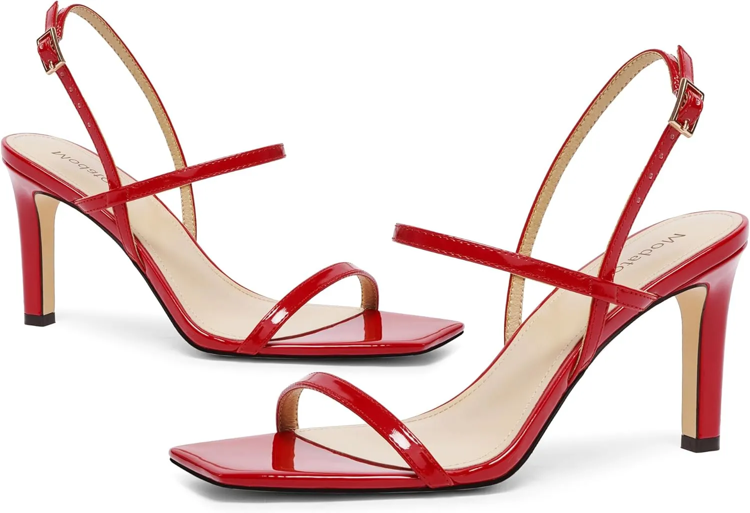 Modatope Womens Sandals Open Toe Strappy Sandals Ankle Strap High Heel Sandals for Women