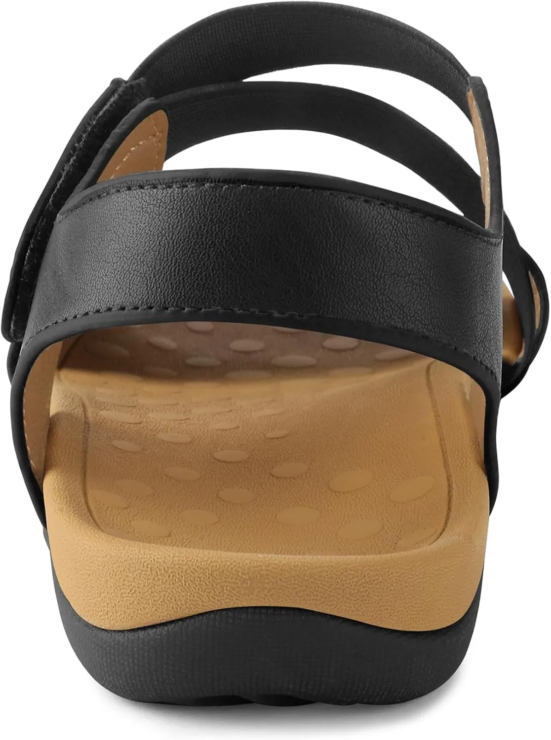 mysoft Women's Arch Support Sandals Orthotic Comfortable Walking Sandals Lightweight Athletic Outdoor Hiking Shoes