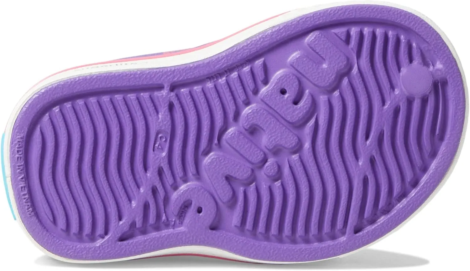 Native Shoes Kids Miles Sugarlite Print Sneakers for Toddler - Perforated Upper with Colorful Prints, and Round Toe Design