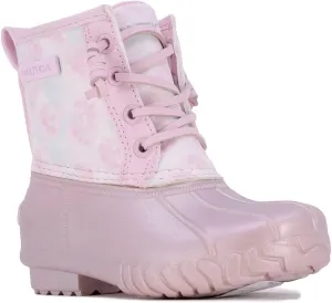 Nautica Kids Boys & Girls Duck Boots Kids Waterproof Rain Snow Boots Insulated Winter Boots (Toddler/Little/Big Kid)