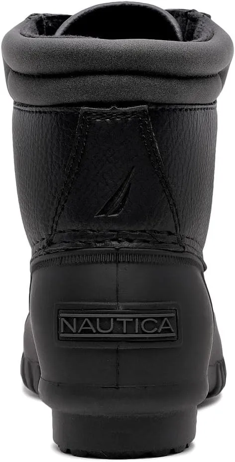 Nautica Kids Boys & Girls Duck Boots Kids Waterproof Rain Snow Boots Insulated Winter Boots (Toddler/Little/Big Kid)