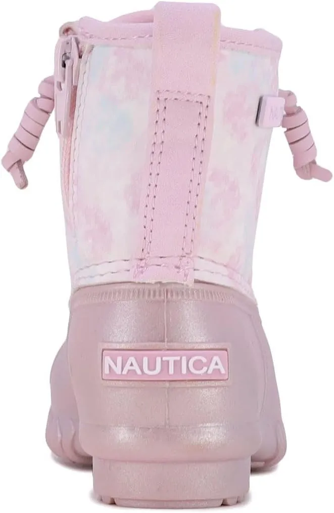 Nautica Kids Boys & Girls Duck Boots Kids Waterproof Rain Snow Boots Insulated Winter Boots (Toddler/Little/Big Kid)