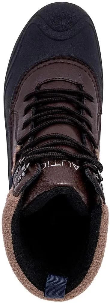 Nautica Mens Duck Boots Waterproof Shell Insulated Snow & Rain Boot -Lace-Up Winter Shoe- Channing (Wide/Medium Width)