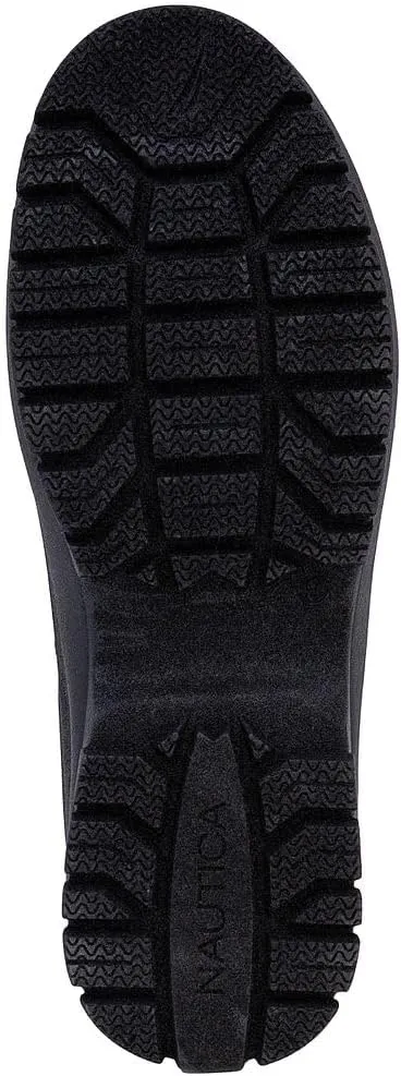 Nautica Mens Duck Boots Waterproof Shell Insulated Snow & Rain Boot -Lace-Up Winter Shoe- Channing (Wide/Medium Width)