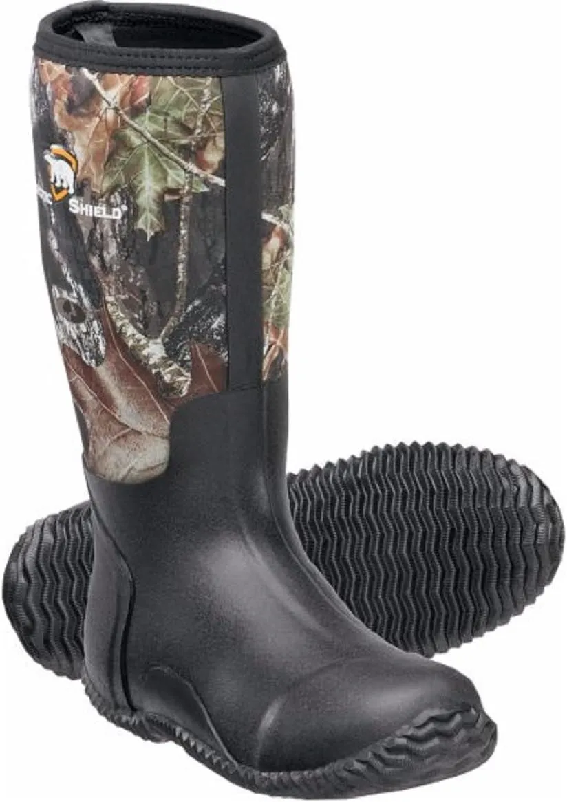 Neoprene Heavy Duty Rubber Boots for Men & Women - Durable Footwear Rain Boots - Insulated Waterproof Outdoor Boots for Hunting, Mud, Fishing, Gardening & Farming