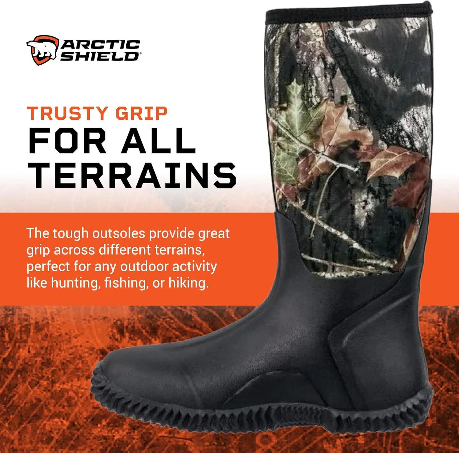 Neoprene Heavy Duty Rubber Boots for Men & Women - Durable Footwear Rain Boots - Insulated Waterproof Outdoor Boots for Hunting, Mud, Fishing, Gardening & Farming
