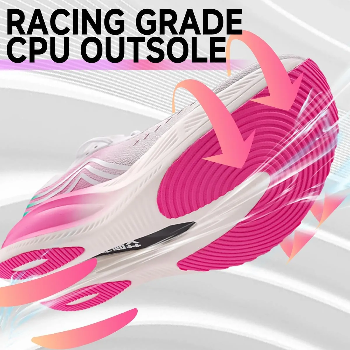 New Carbon Plate Running Shoes for Men Breathable Cushioning Sports Non-Slip PB Lightweight Rebound Road Sneakers