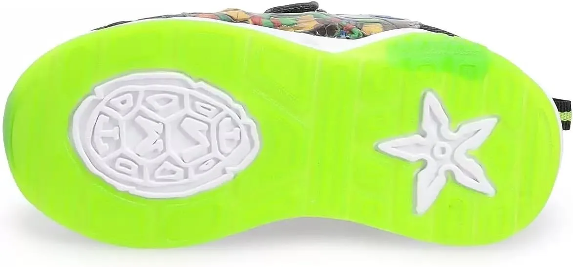 Nickelodeon Boy's Ninja Turtles Lighted Sneakers (Toddler/Little Kid)