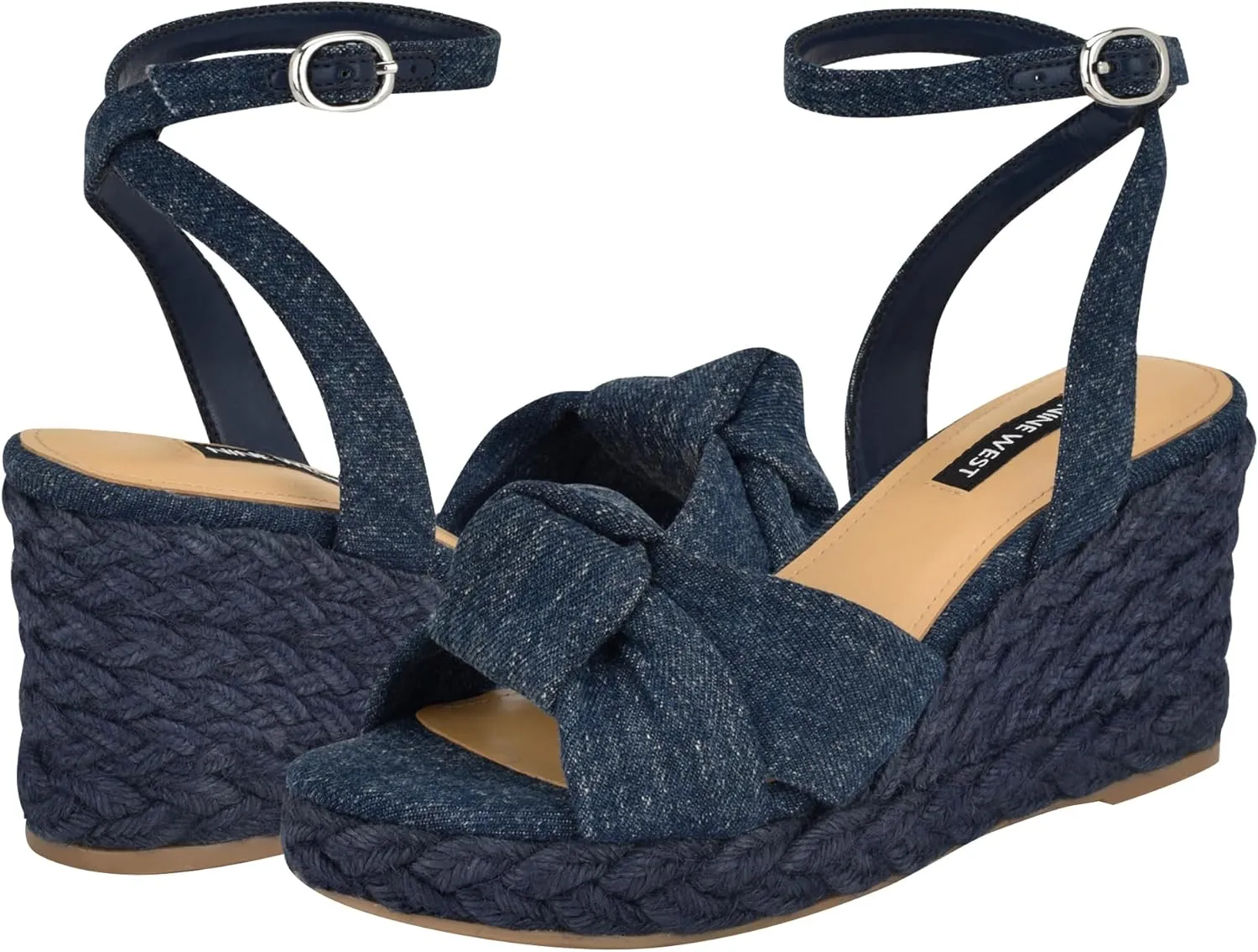 Nine West Women's Dotime Wedge Sandal