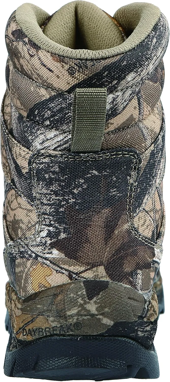 Northside Crossite Boots for Kids | Boys Waterproof Camo Hunting Boots | Insulated, Padded Collar | Mid-Calf | Cushioned EVA Insole | Rubber Traction Outsole - Durable Outdoor Footwear