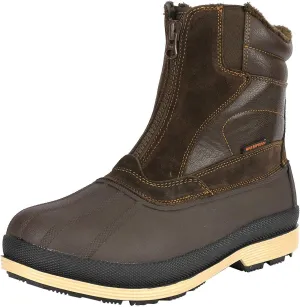 NORTIV 8 Men's Insulated Waterproof Winter Snow Boots Warm Outdoor Boots for Cold Weather