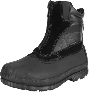 NORTIV 8 Men's Insulated Waterproof Winter Snow Boots Warm Outdoor Boots for Cold Weather