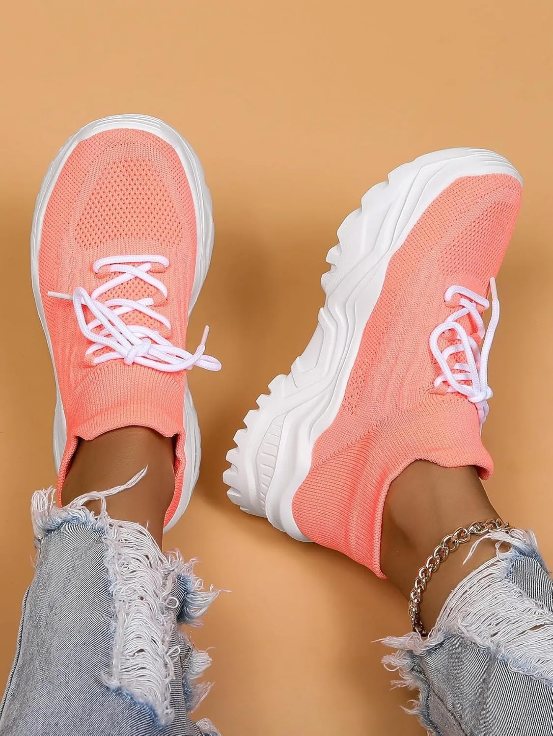 Nurse Babe Shoes Ortho Cloud Women's Sneakers, 2025 Women's Breathable Knit Slip-On Sneakers – Lightweight Arch Support & Non-Slip Sole for Work, Sports, and Everyday