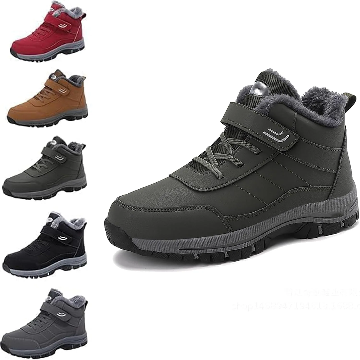 Orthoboots Pro - Ergonomic Winter Boots, Ortho Boots for Men and Women with Arch Support, Waterproof Non-Slip Trekking Hiking Shoes