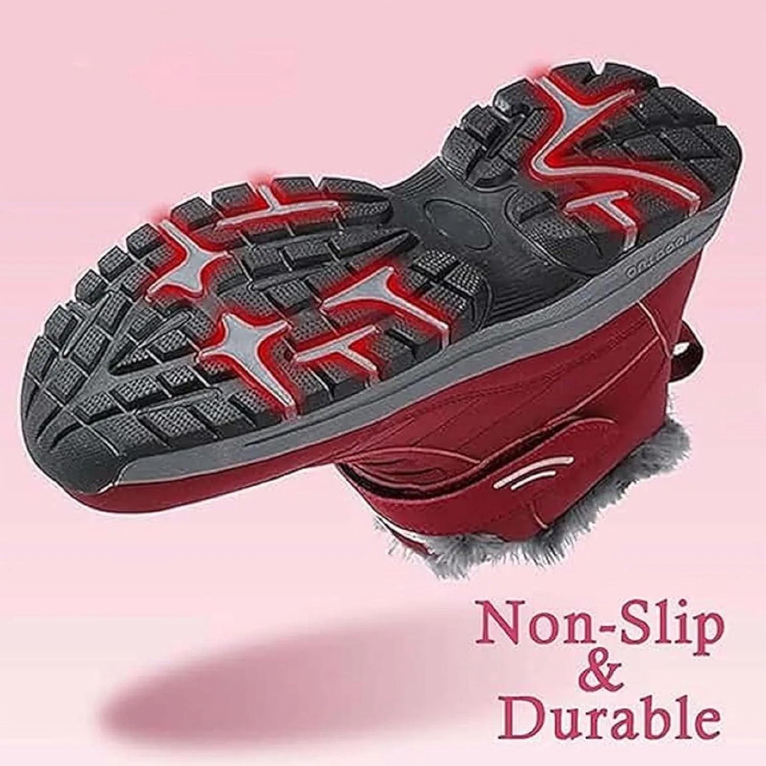 Orthoboots Pro - Ergonomic Winter Boots, Ortho Boots for Men and Women with Arch Support, Waterproof Non-Slip Trekking Hiking Shoes