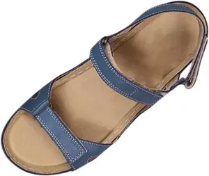 Orthotic Sandals for Women Extra Wide Flip Flops Beach Non Slip Wedge Sandal Dressy Wide Arch Support Shoes for Womens Wedge Shoes Slip On Dressy Wedge Orthopedic Shoe for Woman