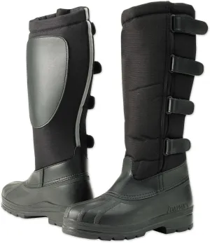 Ovation Women's Blizzard Fleece-Lined Canvas Equestrian Horse Riding Winter Boots