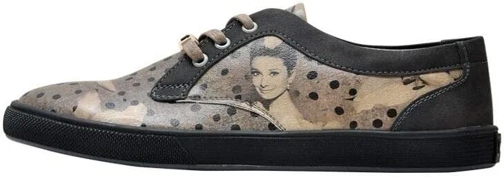 Personalize Your Life Cord - Lace Up Printed Women Sneakers - Chic, Elegant and Casual Style - Vegan, Environmentally Friendly and Handmade - Breathable Design